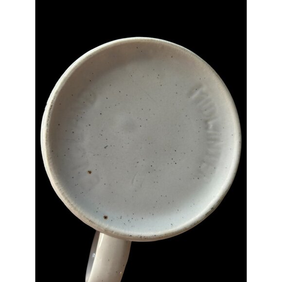 Set 2 Vintage Stonehenge Midwinter Sun Coffee Mug Cup MCM Yellow Brown Speckle - Picture 4 of 9